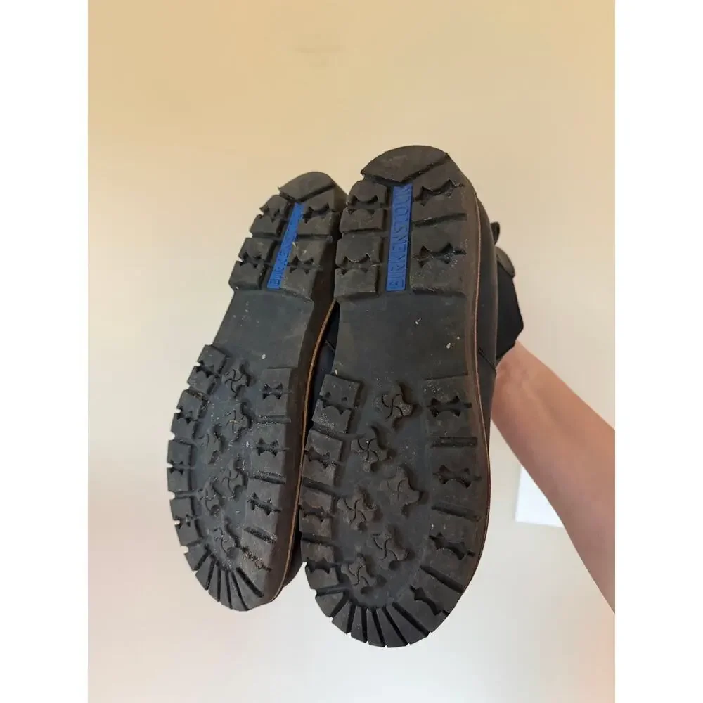 Birkenstock black nubuck size 43/ 10 mens chelsea boots